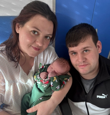  Mateo es el primer bebé de 2026 en Jaén 