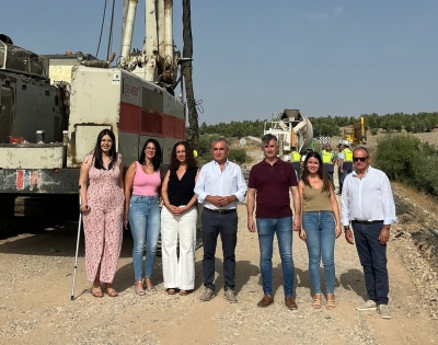  La Diputación invierte 1,33 millones en la carretera Mengíbar-Cazalilla 