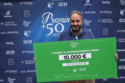  El jiennnense Pablo Martínez gana los VII Premios +50 Emprende 