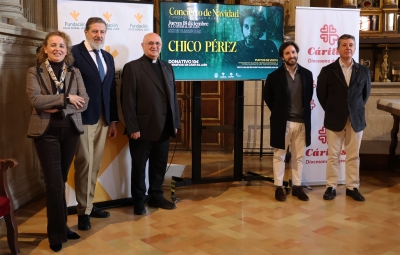  Chico Pérez protagoniza un Concierto de Navidad solidario en la Catedral 