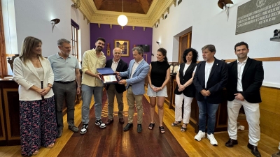  El Ayuntamiento celebra el ascenso del Paraíso Interior de baloncesto 