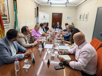  Erik Domínguez se reúne con los delegados territoriales de la Junta 