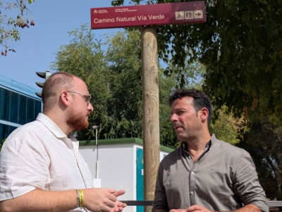  La Vía Verde del Guadalimar, señalizada en la estación Linares-Baeza 
