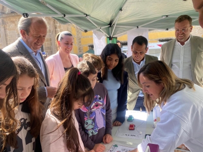  Cerca de 800 escolares participan en la III Feria de la Salud de Andújar 