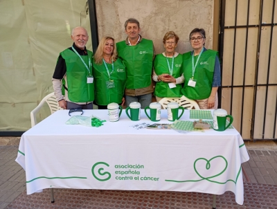  Más de 110 voluntarios movilizan a Jaén en la lucha contra el cáncer 