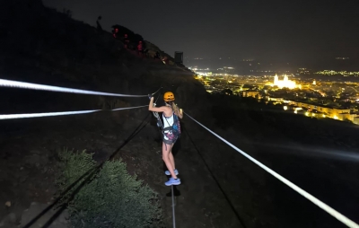  La vía ferrata nocturna de 'Jaén no duerme en verano' agota sus plazas 
