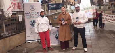  Medio Ambiente impulsa en la comarca de Cazorla el reciclaje de pilas 