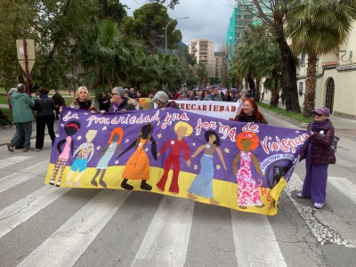  El 8M a través de sus pancartas y colectivos 