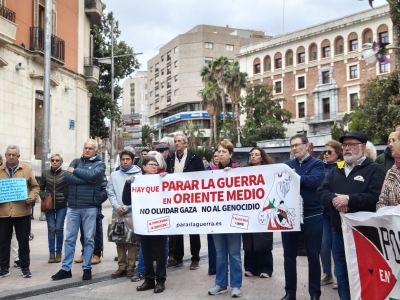  Jaén se suma a la jornada estatal para parar la guerra en Oriente Medio 