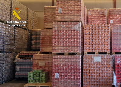  Una operación iniciada en Jaén lleva hasta una red de bebidas ilegales 