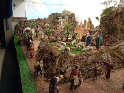  Torredonjimeno luce su belén “italiano” en la iglesia de Santa María 