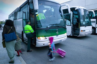 FAMPA 'Los Olivos' se manifiesta por el transporte escolar 