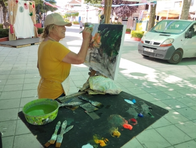  Villatorres celebra el XIII Concurso de Pintura Rápida Cerezo Moreno 