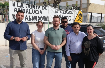  El colegio de Bedmar sigue con amianto cuatro años después 