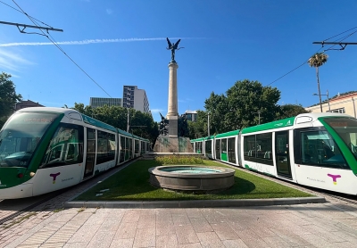  Sin incidencias el primer día de pruebas de los conductores del tranvía 