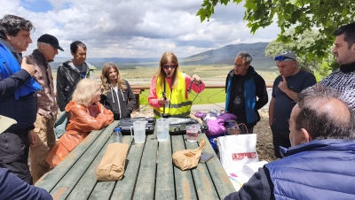  La UJA promueve la geología en un recorrido por El Condado 