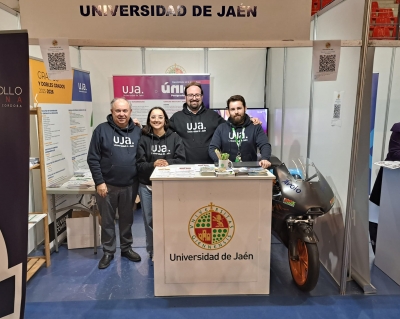  La UJA lleva su oferta académica al XXII Salón del Estudiante de Lucena 