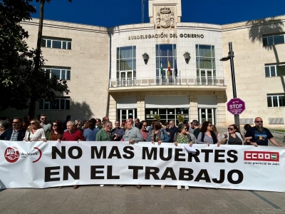  CCOO exige responsabilidades por la muerte del trabajador en Guarromán 