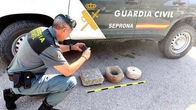  Intervienen tres piezas de posible interés arqueológico en Torreperogil 
