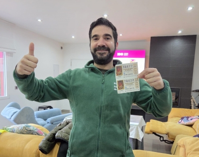  El ganadero Enrique Ledesma, uno de los agraciados en Cazorla 