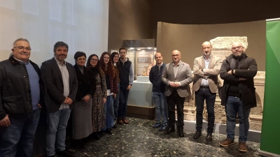  Un busto de la diosa Minerva, 'Pieza destacada' del Museo de Jaén 