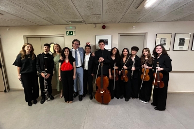 Siete músicos de la UJA actúan en el Auditorio Nacional de Madrid 