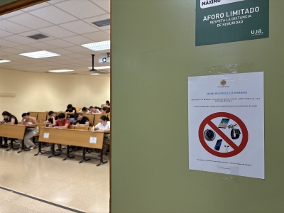  Un total de 960 estudiantes afrontan la PAU extraordinaria en Jaén 