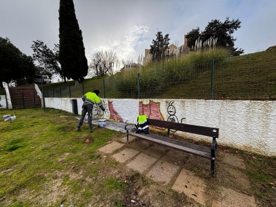  El Ayuntamiento señala el trabajo permanente para eliminar pintadas 