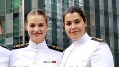  Elena Jiménez, la guardiamarina que compartió formación con la Princesa 