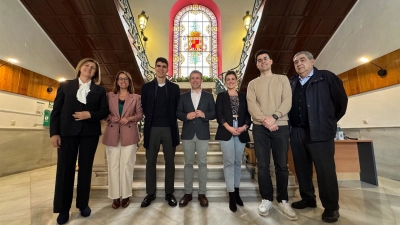  Reconocimiento a Antonio Pérez, campeón de la Eurocopa de fútbol sala 