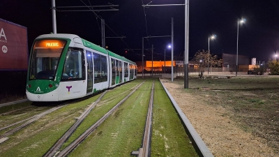  El tranvía realizará pruebas este martes, miércoles y jueves 