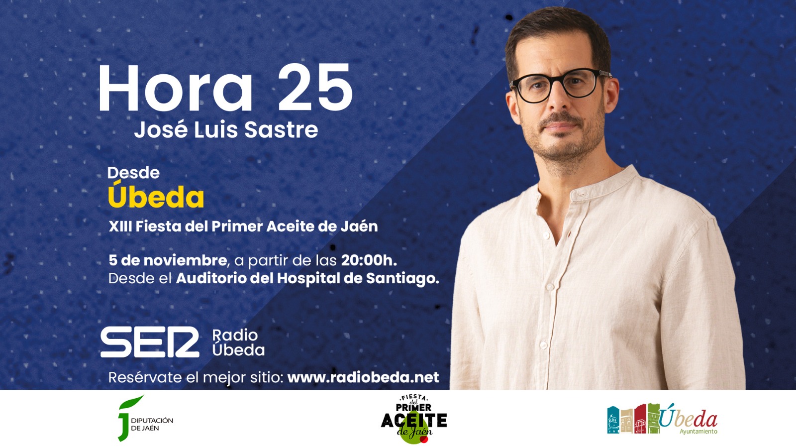  Hora 25 de la Cadena Ser llega a Úbeda por la Fiesta del Primer Aceite 